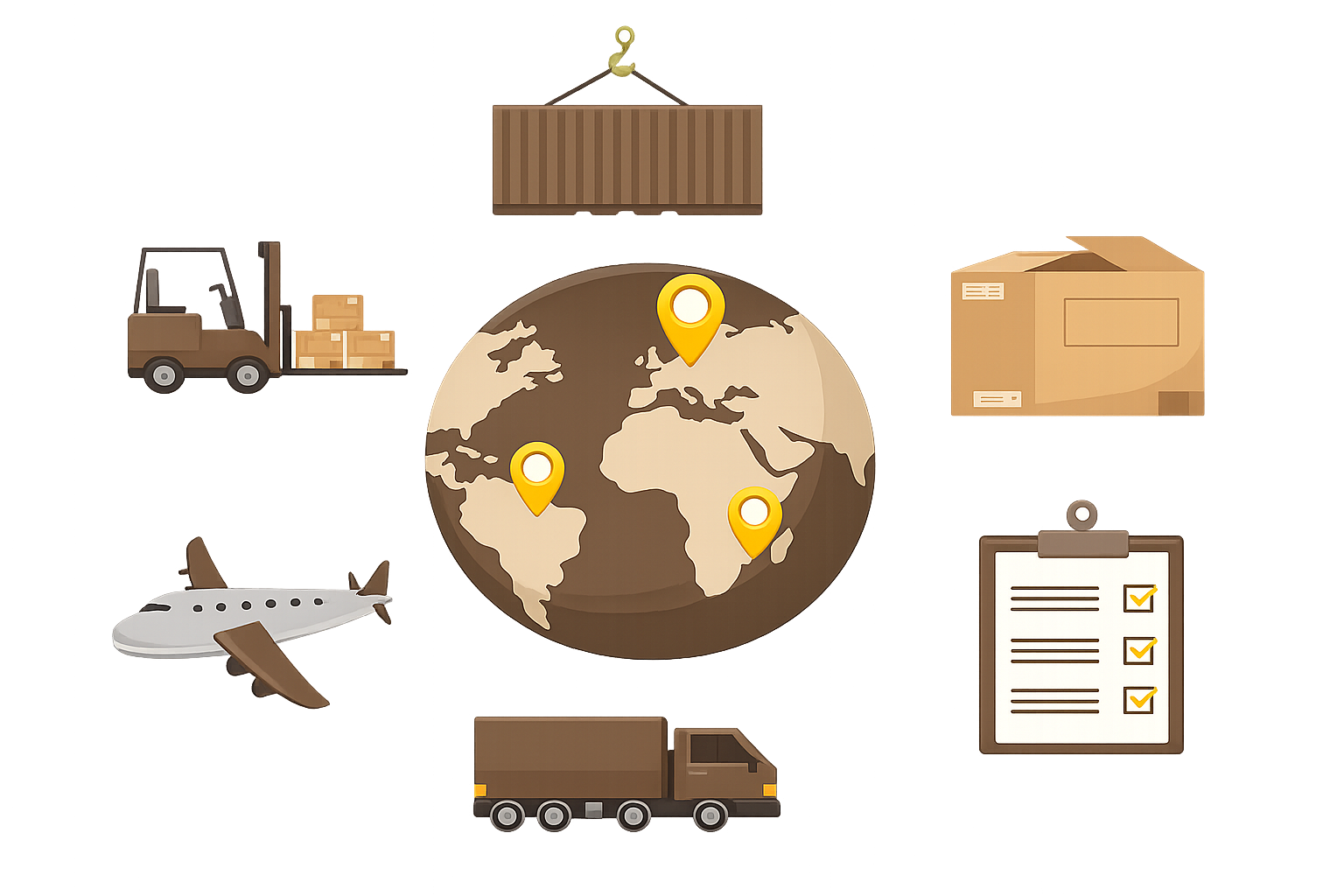 Виды международных перевозок